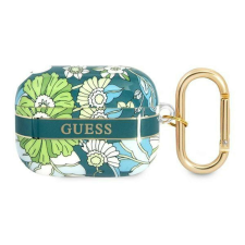 Guess GUAPHHFLN AirPods Pro borító zöld/zöld Flower Strap Collection fülhallgató, fejhallgató tok