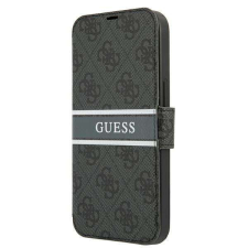 Guess GUBKP13S4GDGR iPhone 13 mini 5,4 "szürke könyv 4G csík tok tok és táska