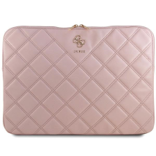 Guess GUCS16ZPSQSSGP Quilted 4G 16" notebook táska - rózsaszín számítógéptáska