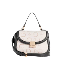 Guess GUESS női crossbody táska, Gammill Logo, tejfehér kézitáska és bőrönd