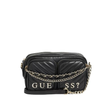 Guess GUESS női fekete crossbody táska Cassie kézitáska és bőrönd