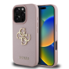 Guess Guess PU Grained 4G Metal Logo tok iPhone 16 Pro készülékhez rózsaszín