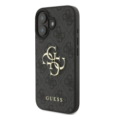 Guess Guess tok fekete GUHCP16S4GMGGR Apple iPhone 16 készülékhez tok és táska
