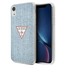 Guess GUHCI61PCUJULLB iPhone Xr világoskék Jeans Collection keménytok tok és táska