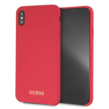 Guess GUHCI65LSGLRE iPhone Xs Max piros szilikon keménytok tok és táska