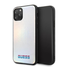 Guess GUHCN58BLD iPhone 11 Pro ezüst irizáló keménytok tok és táska