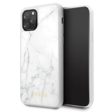Guess GUHCN58HYMAWH iPhone 11 Pro fehér márvány tok tok és táska