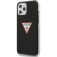 Guess GUHCP12LPCUCTLBK iPhone 12 Pro Max 6,7" Fekete Triangle Collection Keménytok (GUHCP12LPCUCTLBK) tok és táska