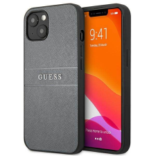 Guess GUHCP13SPSASBGR iPhone 13 mini 5,4" szürke Saffiano Strap tok tok és táska