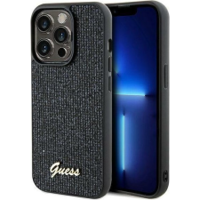 Guess GUHCP14LPMSDGSK Disco Metal Script Tok iPhone 14 Pro - Fekete (GUE003168) tok és táska