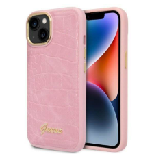 Guess GUHCP14MHGCRHP iPhone 14 Plus 6,7" rózsaszín Croco Collection keménytok tok és táska