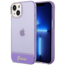Guess GUHCP14SHGCOU iPhone 14 6.1 "lila kemény tok áttetsző tok és táska