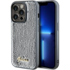 Guess GUHCP14XPSFDGSS iPhone 14 Pro Max 6.7" Ezüst Keménytok Sequin Script Metal (GUE003159)