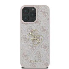 Guess GUHCP16M4GMGPI 4G Big Logo keménytok iPhone 16 Plus - rózsaszín tok és táska