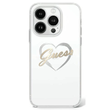 Guess GUHCP16XHCHGSPT IML Heart keménytok iPhone 16 Pro Max - átlátszó tok és táska