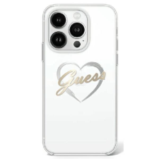 Guess GUHCP16XHCHGSPT IML Heart keménytok iPhone 16 Pro Max - átlátszó tok és táska