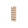 Guess GUHCP6STGPI iPhone 6/6S készülékhez keménytok Ethnic Chic Stripes 3D rózsaszín (304328)