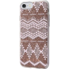 Guess GUHCP7TGTA iPhone 7/8/SE 2020 / SE 2022 Bézs Aztec Tribal 3D Keménytok (GSM045267)