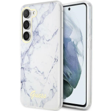 Guess GUHCS23MPCUMAH Samsung Galaxy S23+ S916 fehér keménytok Márvány tok és táska