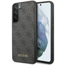 Guess GUHCS23SG4GFGR S23 S911 szürke 4G fém arany logós keménytok tok és táska
