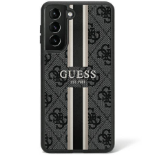 Guess GUHCS23SP4RPSK S23 S911 fekete 4G Printed Stripe keménytok tok és táska