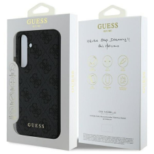 Guess GUHCS24FEGF4GGR 4G Charm tok Samsung Galaxy S24 FE - szürke tok és táska