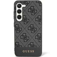 Guess GUHCS24LG4GLGR S24 Ultra S928 fekete keménytok 4G Stripe kollekció tok és táska