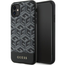 Guess GUHMN61HGCFSEK iPhone 11 / Xr 6.1" fekete keménytok GCube csíkos tok és táska