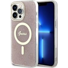 Guess GUHMP13XH4STP iPhone 13 Pro Max 6.7" Rózsaszín Keménytok 4G Magsafe (GUE2471) tok és táska