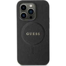 Guess GUHMP13XPSAHMCK iPhone 13 Pro Max 6.7" Fekete Keménytok Saffiano Magsafe (GUE2751) tok és táska