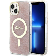 Guess GUHMP14MH4STP iPhone 14 Plus 6.7" rózsaszín-rózsaszín keménytok 4G MagSafe tok és táska