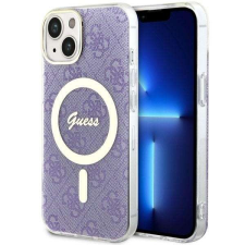 Guess GUHMP14SH4STU iPhone 14 / 15 / 13 6,1" lila keménytok 4G MagSafe tok és táska