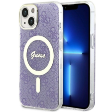 Guess GUHMP14SH4STU iPhone 14 6.1&quot; lila keménytok 4G MagSafe tok és táska
