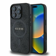 Guess GUHMP16LG4GFRK 4G Ring Classic Logo MagSafe keménytok iPhone 16 Pro - fekete tok és táska
