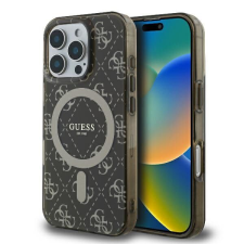 Guess GUHMP16XH4DTEW IML 4G Background MagSafe keménytok iPhone 16 Pro Max - barna tok és táska