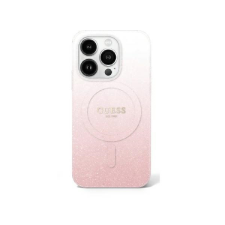 Guess GUHMP16XHGRCELP IML Glitter Gradient MagSafe keménytok iPhone 16 Pro Max - rózsaszín tok és táska