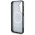 Guess GUHMS25MHG4PRTGK IML Metal Glitter 4G Circle Triangle MagSafe-kompatibilis tok Samsung Galaxy S25 Plus - fekete