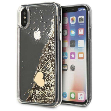 Guess GUOHCPXGLHFLGO iPhone X/Xs arany Glitter Charms keménytok tok és táska