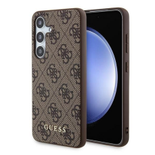 Guess GUOHCSA55G4GFBR 4G Metal Gold Logo keménytok Samsung Galaxy A55 - barna tok és táska