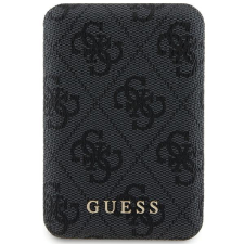 Guess GUPB5FP4EMGK 4G Leather Metal Logo MagSafe powerbank 15W 5000mAh - fekete power bank