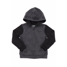 Guess H2YT03 Fiú blúz, 122 CM - 7 év, szürke/fekete gyerek pulóver, kardigán