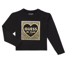 Guess Hosszú ujjú pólók LS T SHIRT Fekete 8 ans gyerek póló