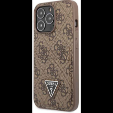 Guess IML 4G Printed Crossbody iPhone 15 Pro barna tok (GUHCP15LH4STW) tok és táska