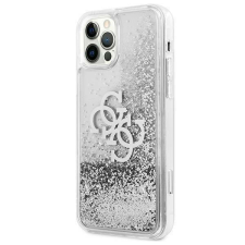 Guess iPhone 12 Pro Max Tok - Ezüst - Keménytok tok és táska