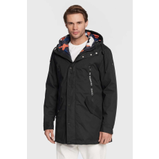 Guess kabát Megfordítható steppelt kabát M2BL36 Fekete XL INTL