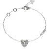 Guess Ladies Silver Tone Bracelet JUBB05022JWRHS