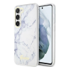Guess Marble Samsung Galaxy S23 hátlap tok , fehér