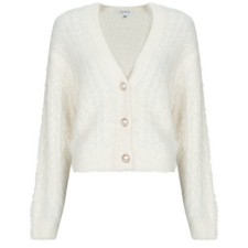 Guess Mellények / Kardigánok KINAKO FUZZY Fehér EU S női pulóver, kardigán