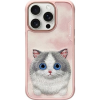 Guess Nimmy Big Eyed Pet 2.0 Cat Tok iPhone 16 Pro - Rózsaszínn (N-XDY-IP16-PRO-07)