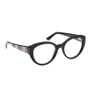 Guess Női szemüvegkeret Guess GU50127-001-53, fekete, ovális